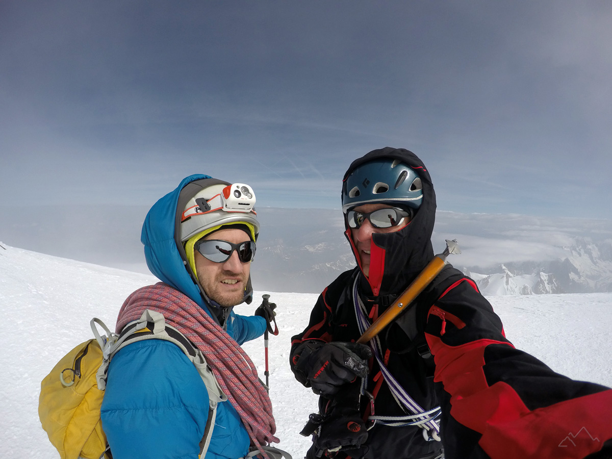 Mt Blanc summit